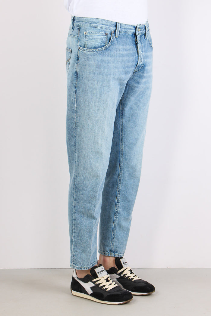 Brighton Denim Carrot Pulito Denim Chiaro-6