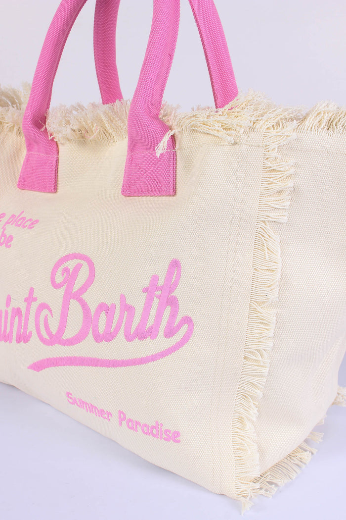 Vanity Canvas Beige/rosa-7