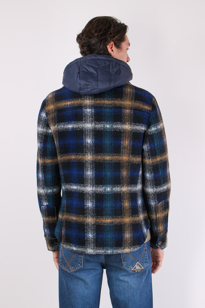 Giubbotto Camicia Pettorina Ny Blu-5