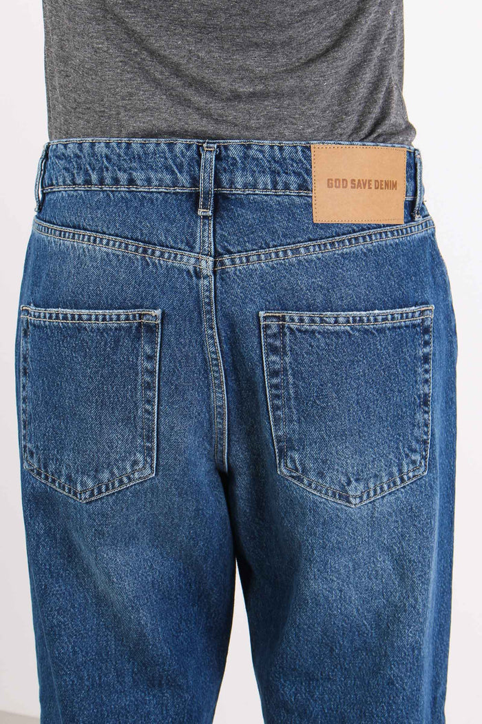Diana Denim Boyfriend Fit Denim Medio-7