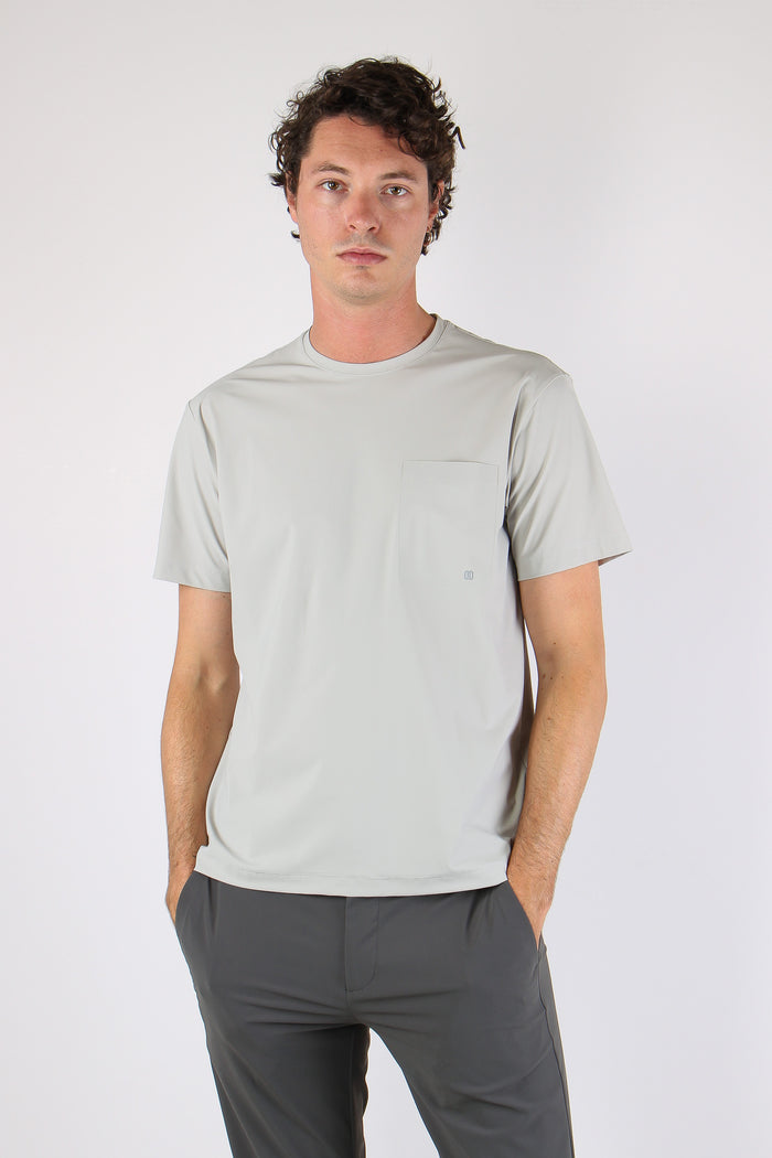 T-shirt Taschino Grigio-2