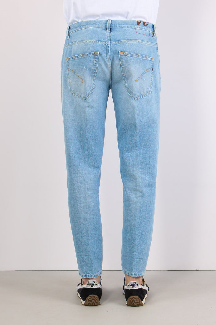 Brighton Denim Rotture Slavato Denim Chiaro-5