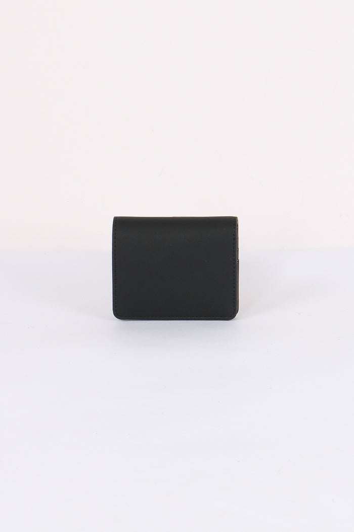 Portafoglio Cpli Scritta Logo Nero/oro-3