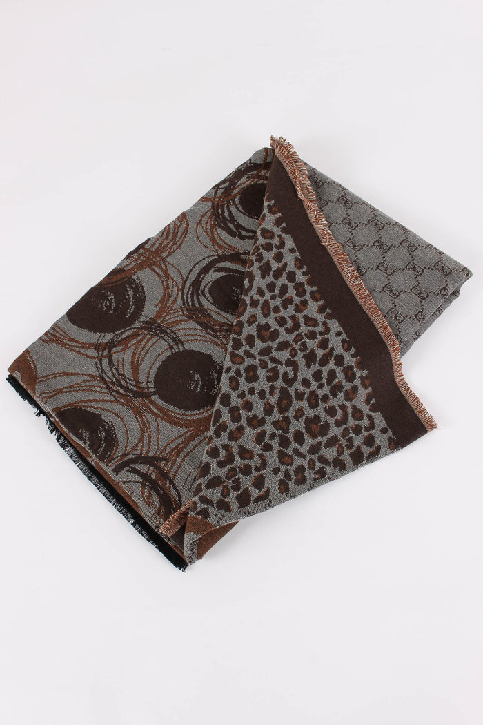 Sciarpa Animalier Logo Potting Soil