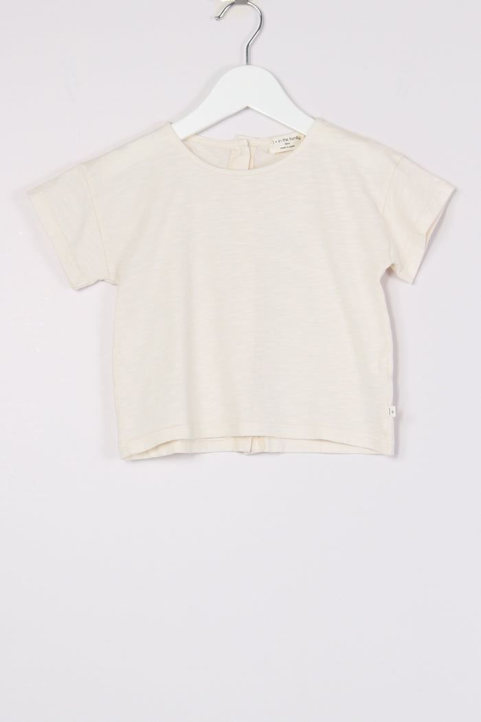 T-shirt Cropped Ivory