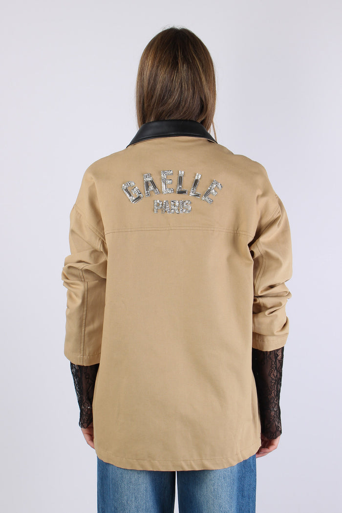Field Jacket Collo Ecopelle Safari-6