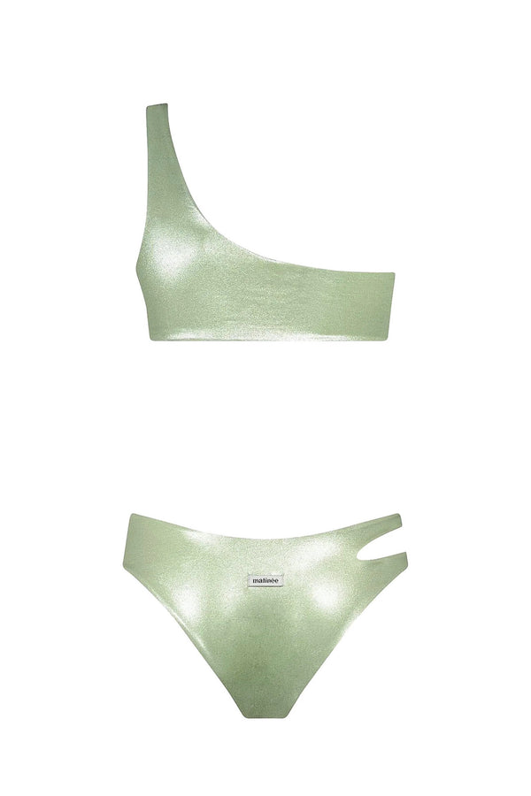 Nadia Bikini Monospalla Lami Verde-2
