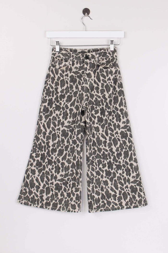 Denim Ampio Animalier Black