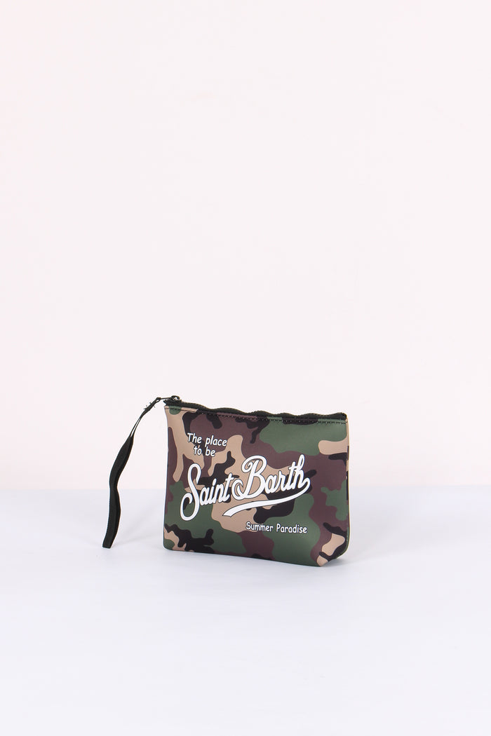 Aline Pochette Camouflage Verde-2