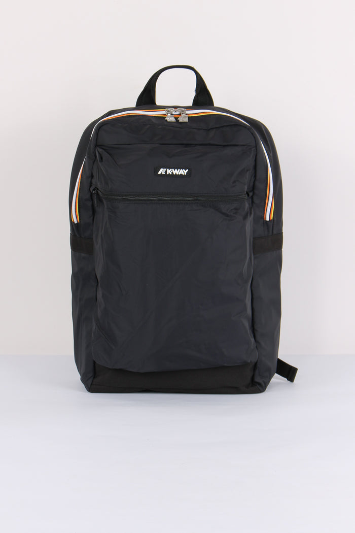 Zaino Nylon Piatto Black Pure