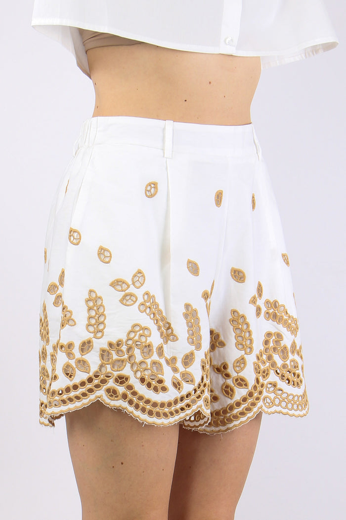 Short Sangallo Bianco-6