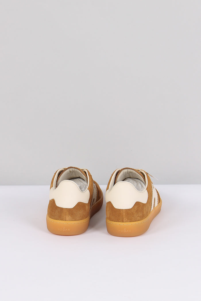 Sneaker Cool Camoscio Marrone-3