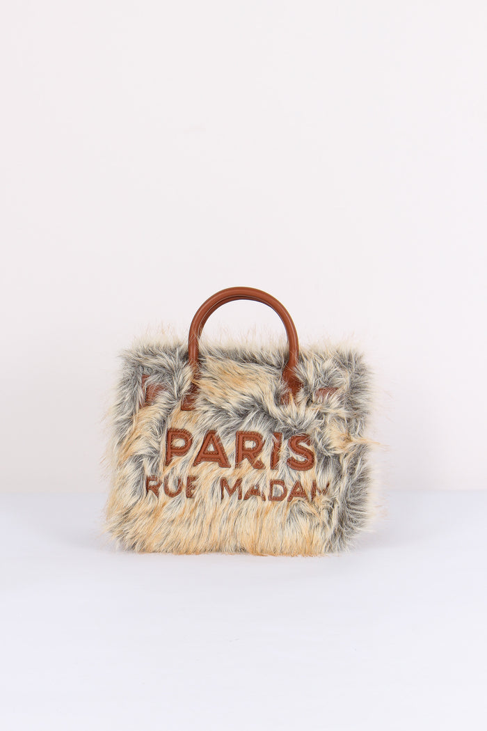 Mini Shopping Pelliccia Amber Fox