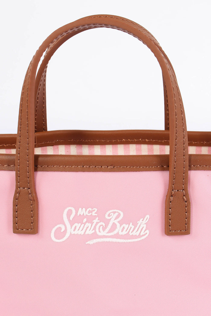 City Bag Mini Nylon Rosa-6