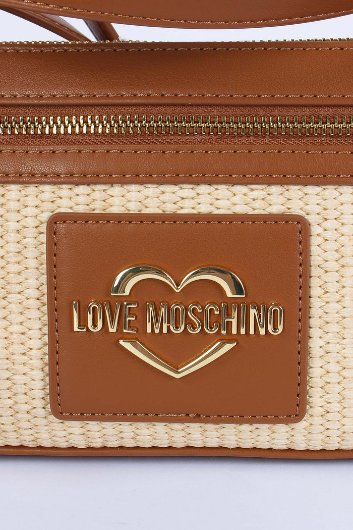 Pochette Mini Paglia Cuoio-6