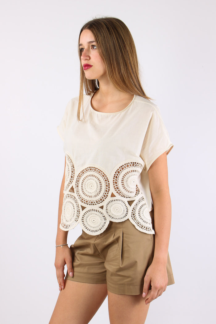 Blusa Ricamo Fondo Burro-3