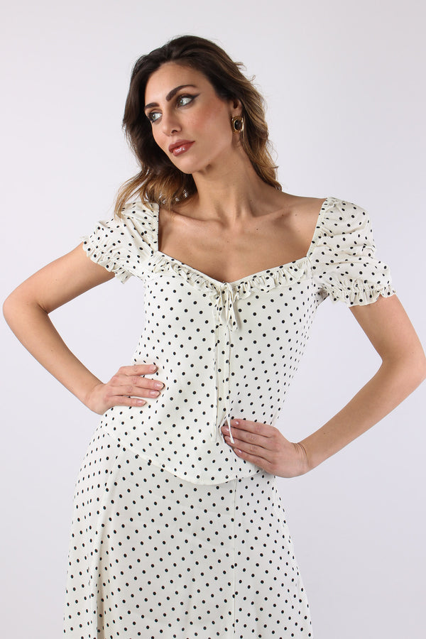 Top Corto Spallina Arriccio Bianco-2