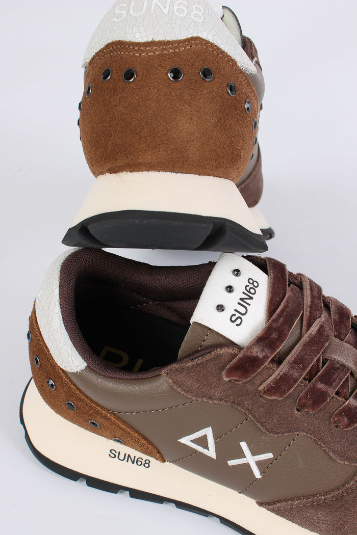 Sneaker Ally Studs Marrone-9