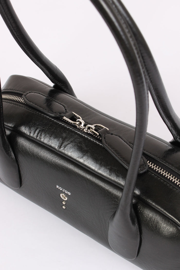 Baguette Effetto Crinkle Black-4