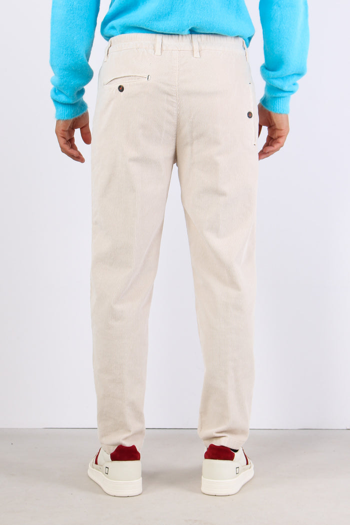 Pantalaccio Velluto Panna-4