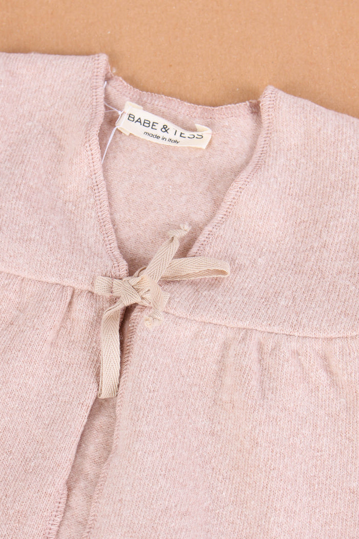 Cardigan Laccio Caldo Cotone Soft Rose-3