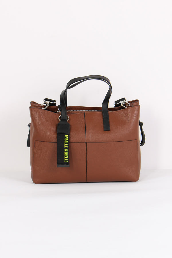 Alosa Shopping 2 Manici Tasche Chocolate