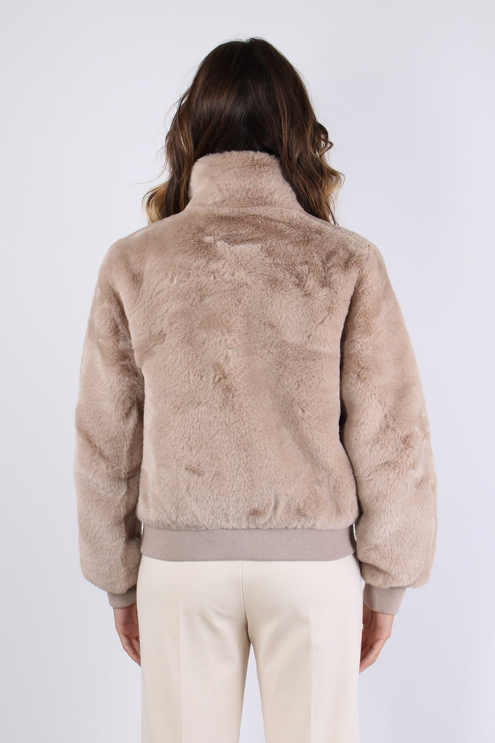 Bomber Gancio Collo Oat-4