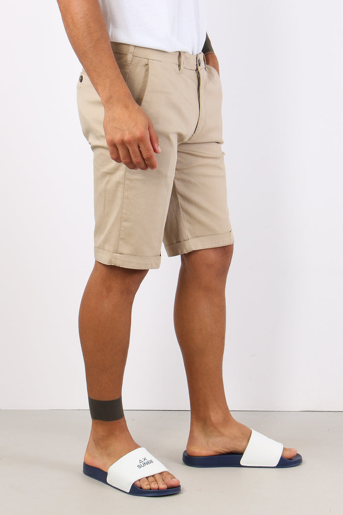 Bermuda Chino Regular Beige-5