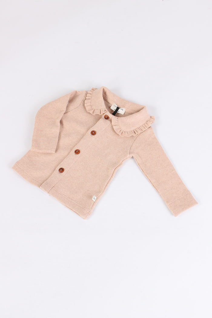 Camicia Coste Caldo Cotone Nude-4