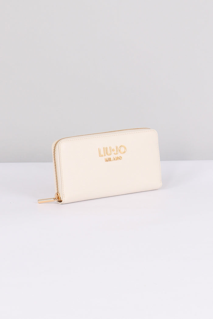 Portafoglio Grande Liujo Milan Cream-5