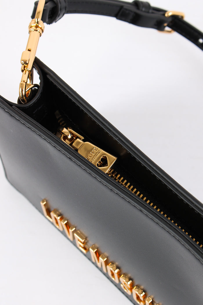 Borsa Rigida Trapezio Nero-7