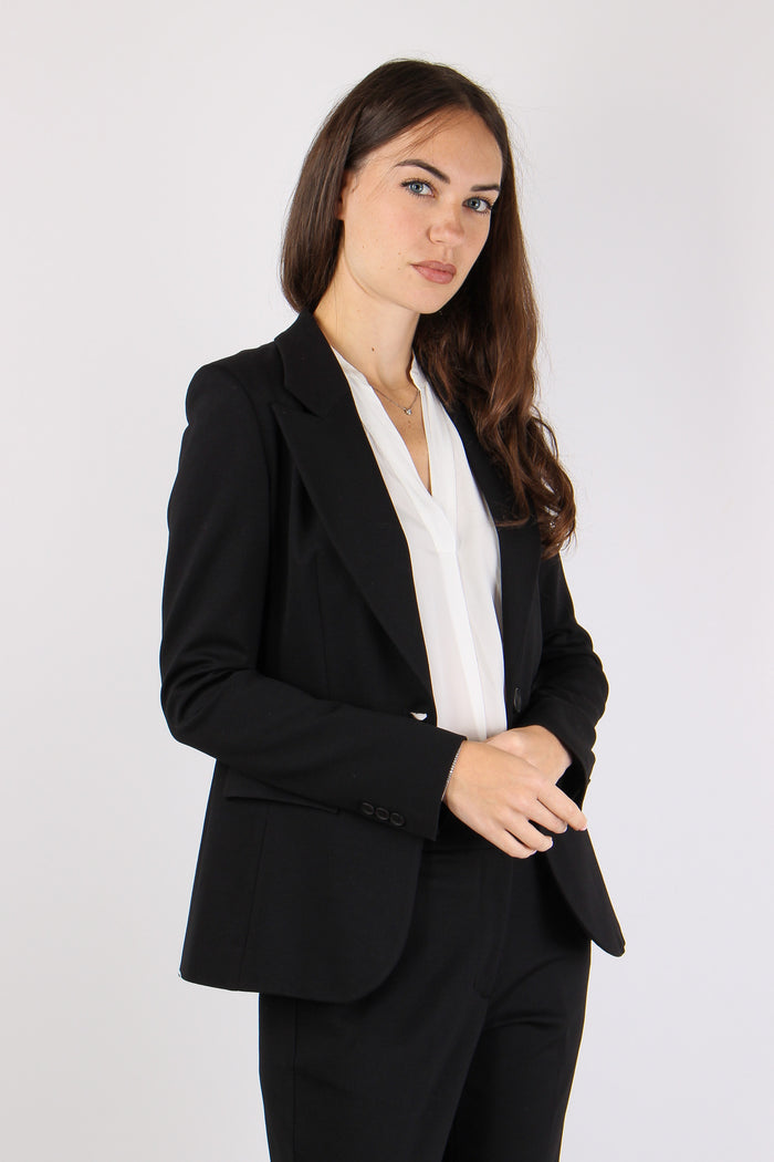 Giacca Monopetto Punto Milano Nero-8