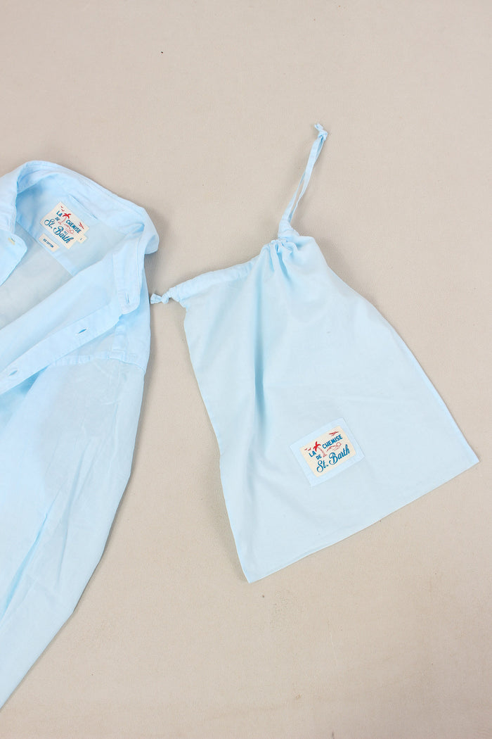 Camicia Mussola Azzurro-8