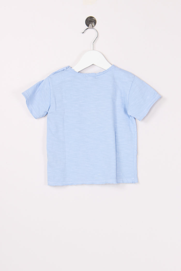 T-shirt Basica Placid Blue-2