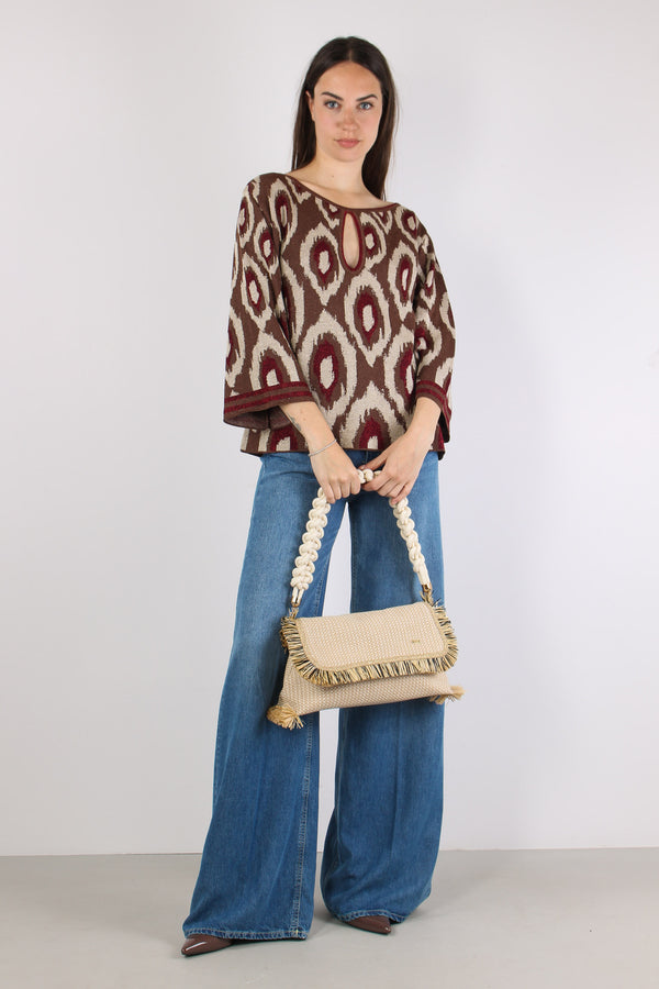 Maglia Jacquard Fantasia