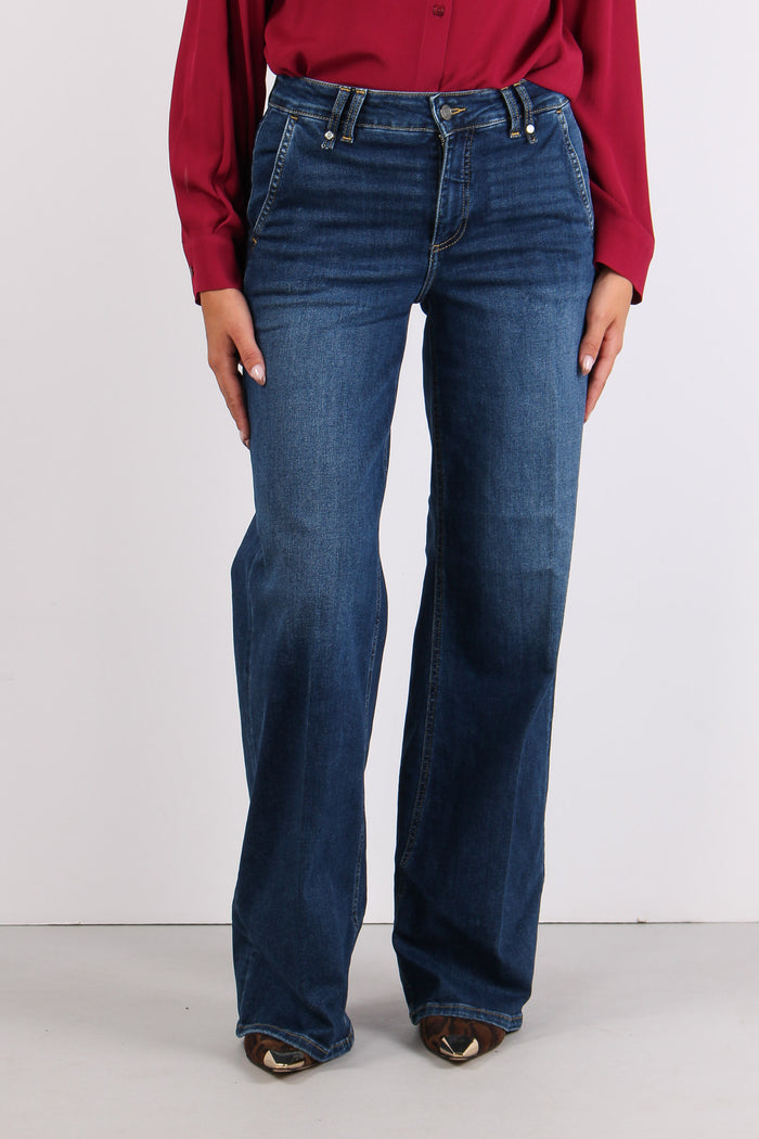 Denim Flare Tasca America Denim Medio-2