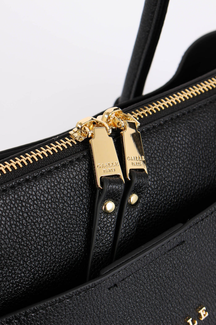 Maxi Shopping Asimmetrica Nero-8