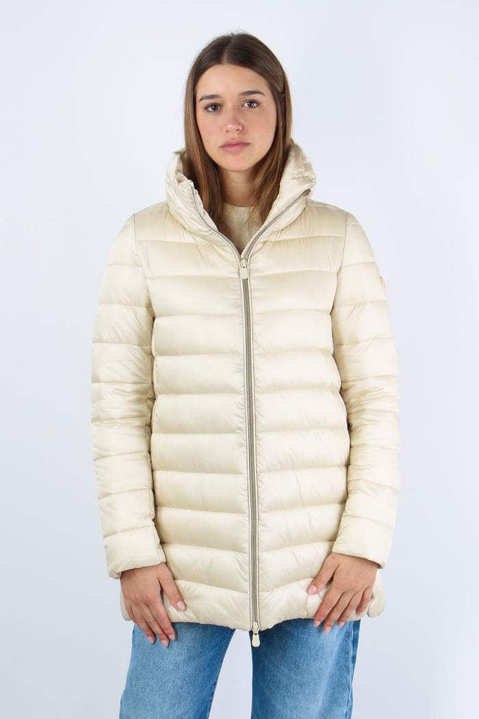 Lydia Giubbotto Svasato Beige-2