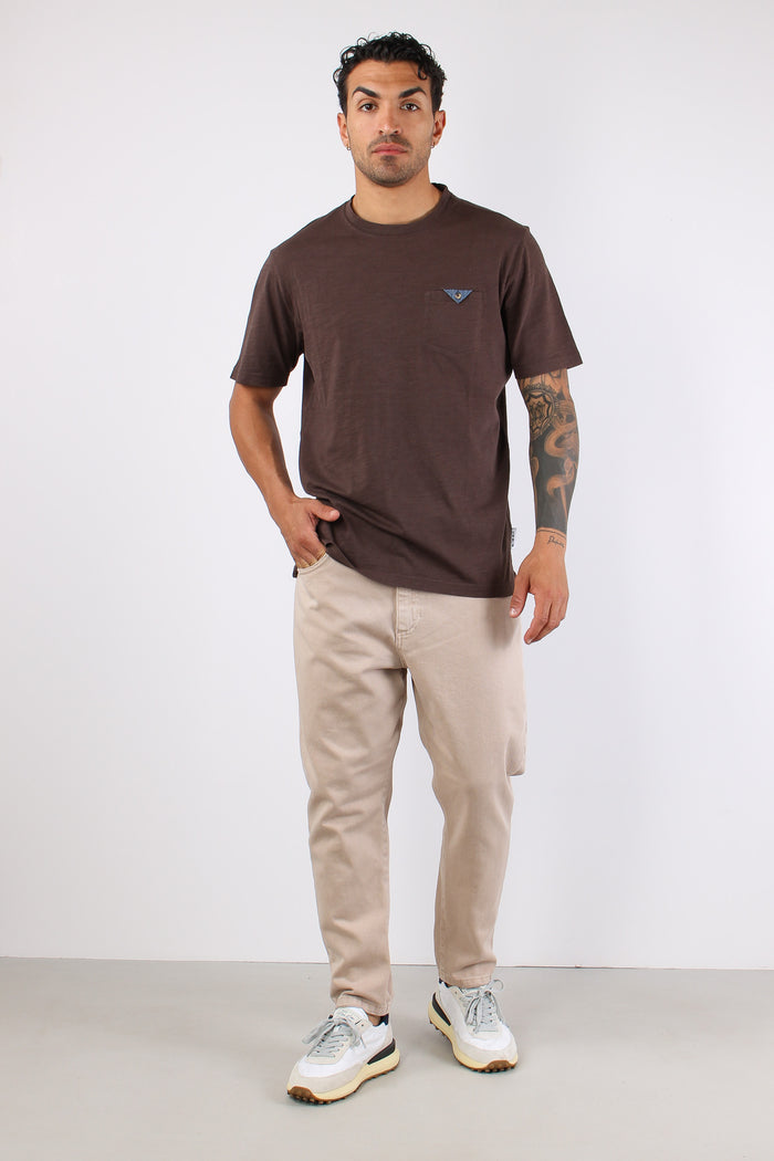 T-shirt Basica Taschino Moka-4