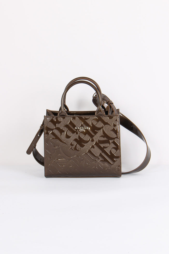 Mini Shopping Vernice Moro