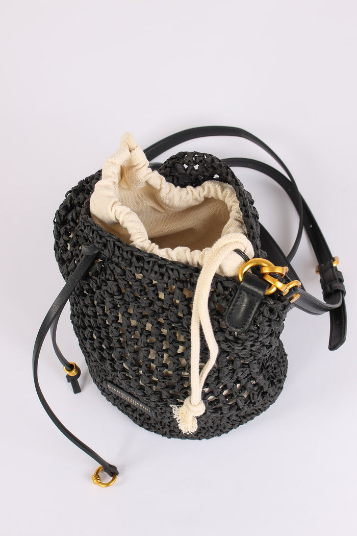 Nefeli Secchiello Paglia Nero-6