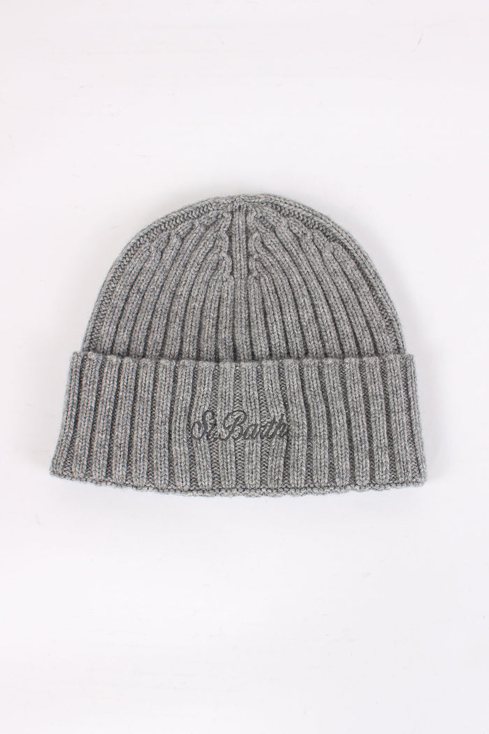 Cuffia Costa Logo Grey Melange