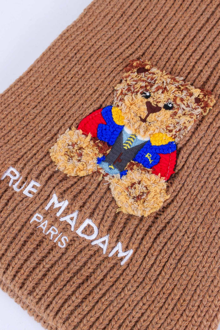 Sciarpa Orsetto Camel-3