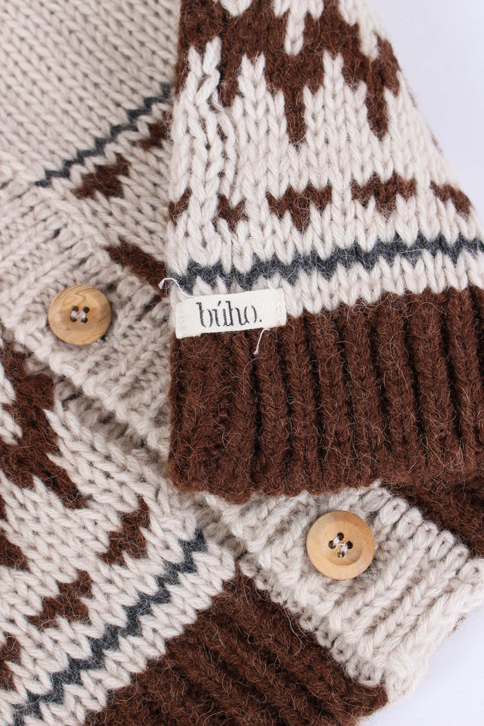 Cardigan Fantasia Norvegese Only-5