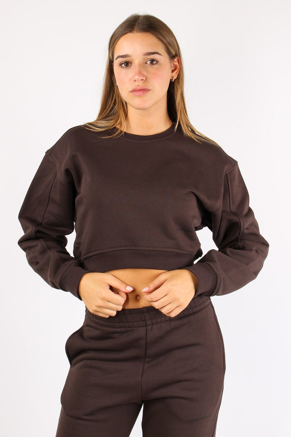 Felpa Corta Girocollo Moro-2