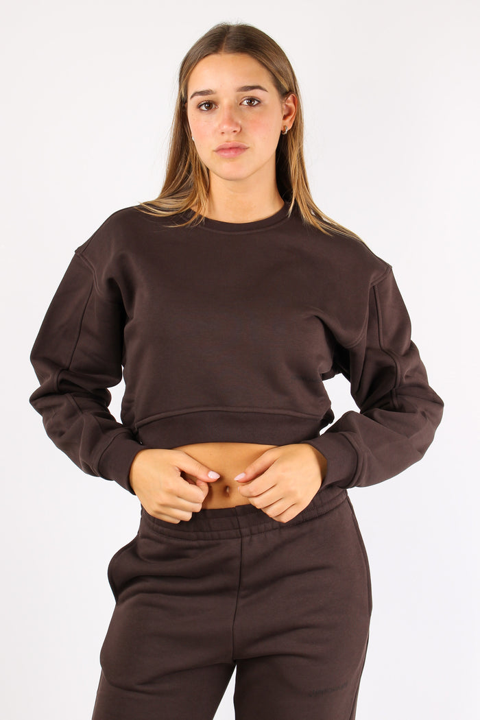 Felpa Corta Girocollo Moro-2