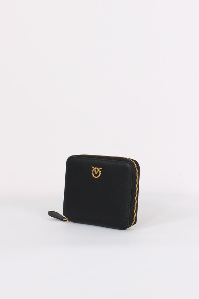 Taylor Portafoglio Zip Around Nero/gold-6