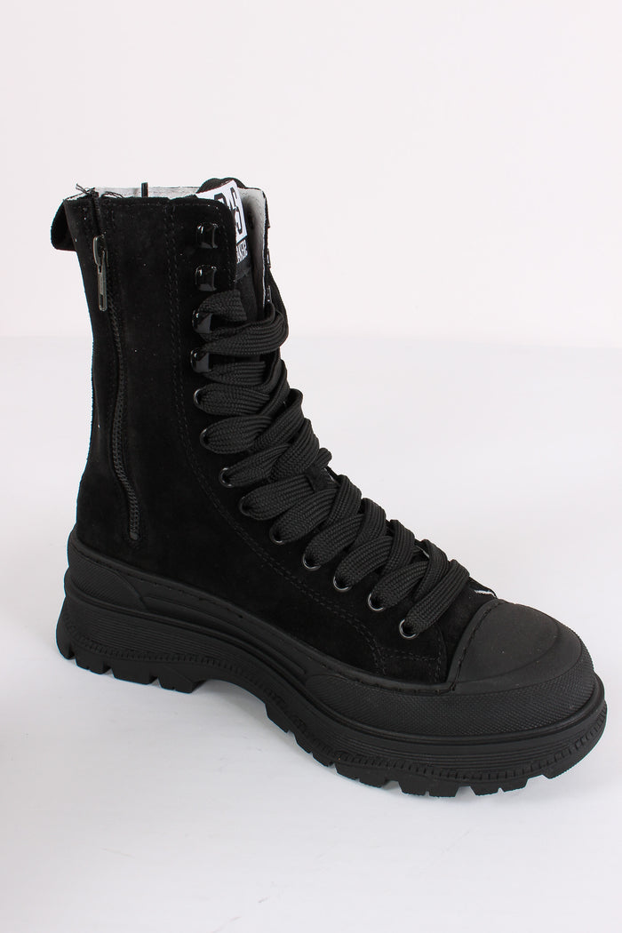 Stivale Tip Star High Block Nero-7