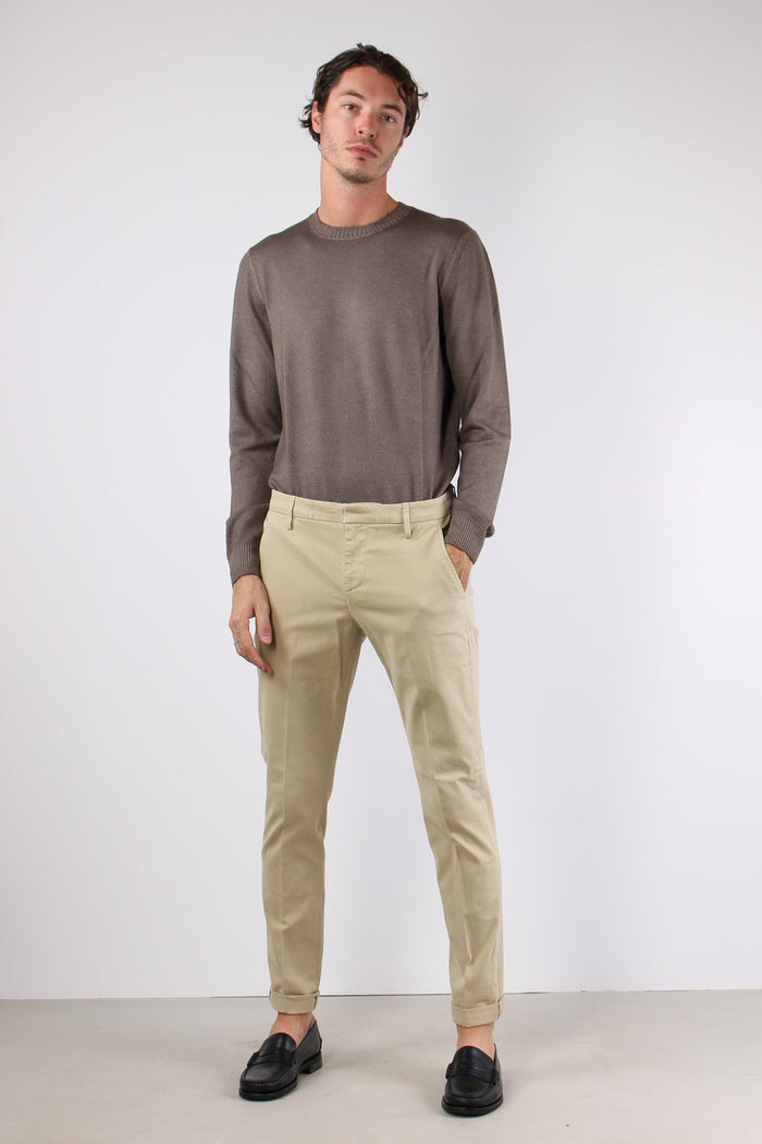 Gaubert Pantalone Gabardina Beige-5