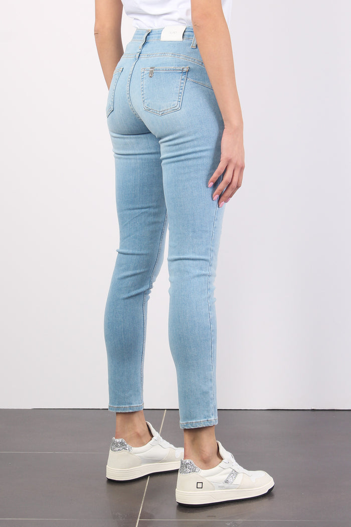 Jeans Ideal Basico Denim Chiaro-5